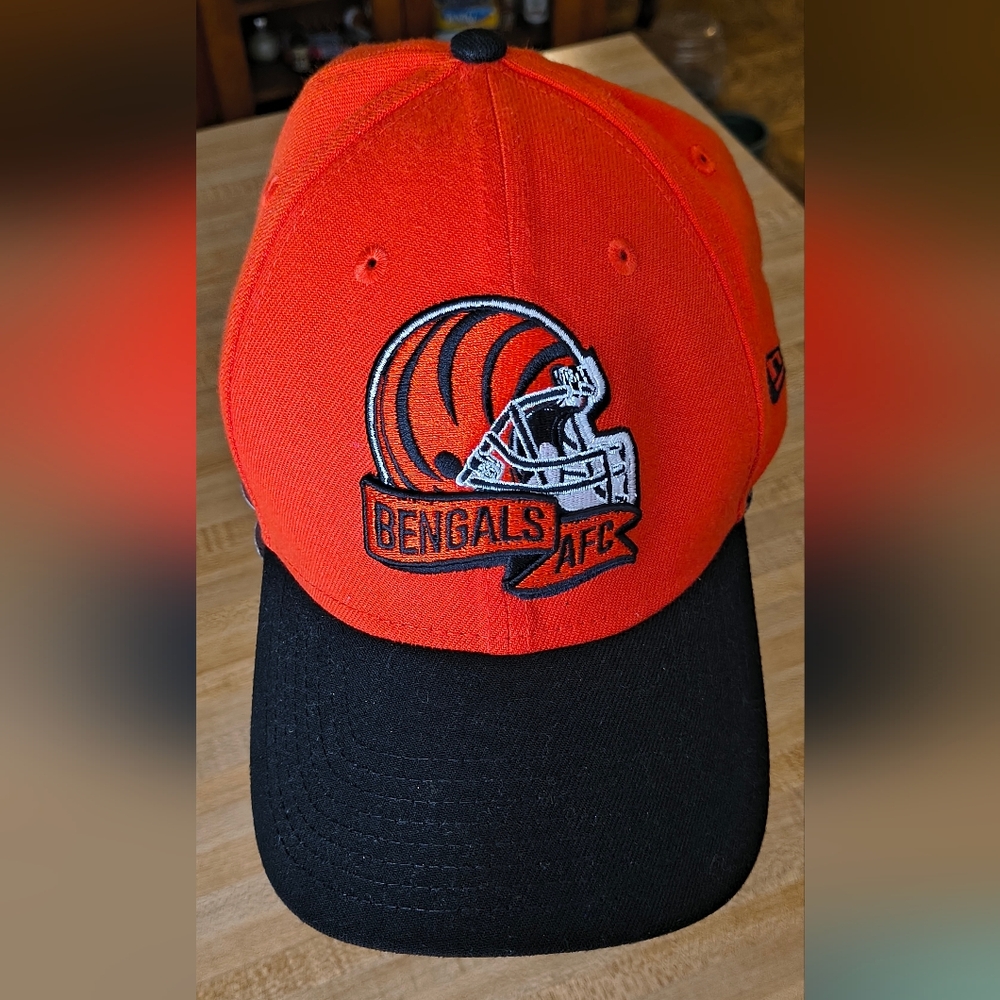 Cincinnati Bengals AFC Paul Brown Hat Orange Size L/XL 39Thirty New Era